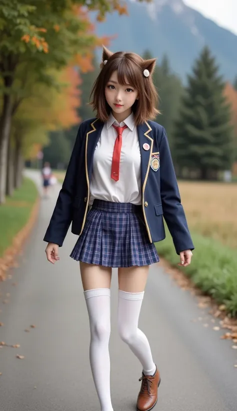 photorealistic, ultra realistic, ultra high definition, Increase saturation, (POV shot), (from front), (from below:1.4), (⁠looking down, watching at Viewer:1.4), (full body shot:1.4), Cute Japanese idol, anatomically perfect, 

a girl , tall 175 cm, 8 head...