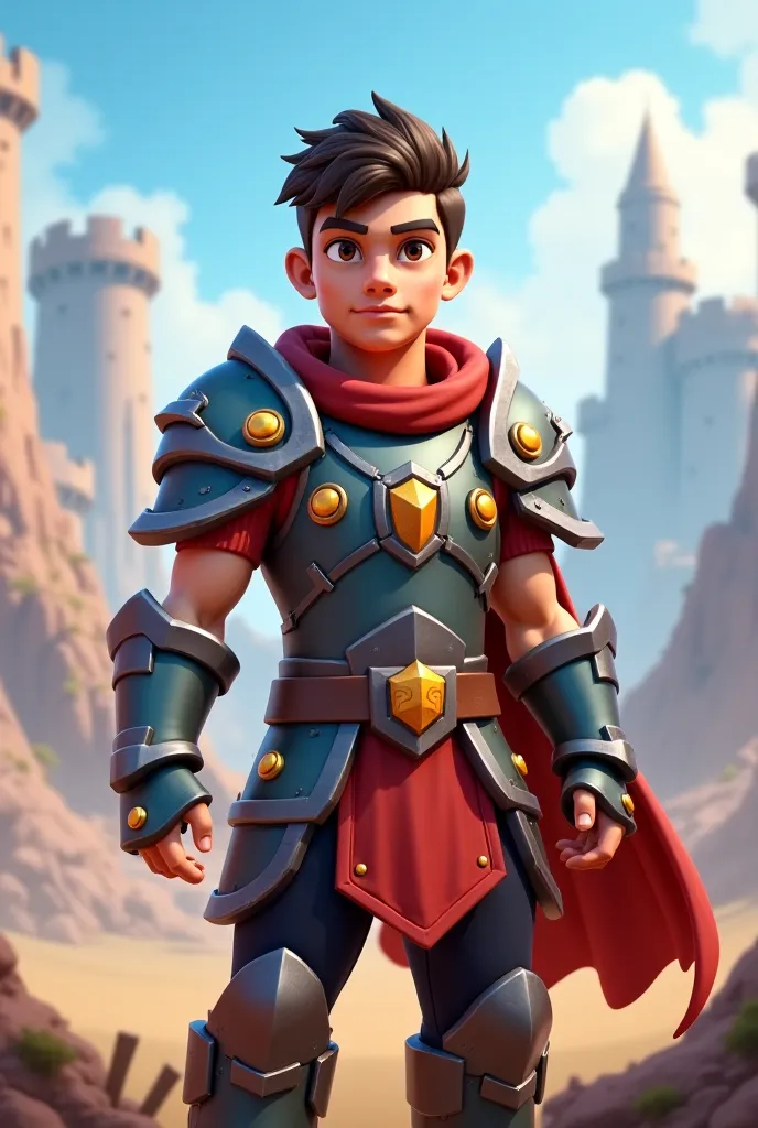 Create clash Royal mobile player character as Hope brother.