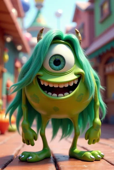 Mike wazousky de monsters ink moreno pelo largo