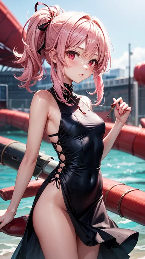 Inori was a beautiful 18-year-old woman with light pink hair that shades in hot pink and is tied in ponytails, she tied her hair using two tubes and had a small red clip on the left side of her face. Inori had red eyes, she was about 166 cm tall with small...