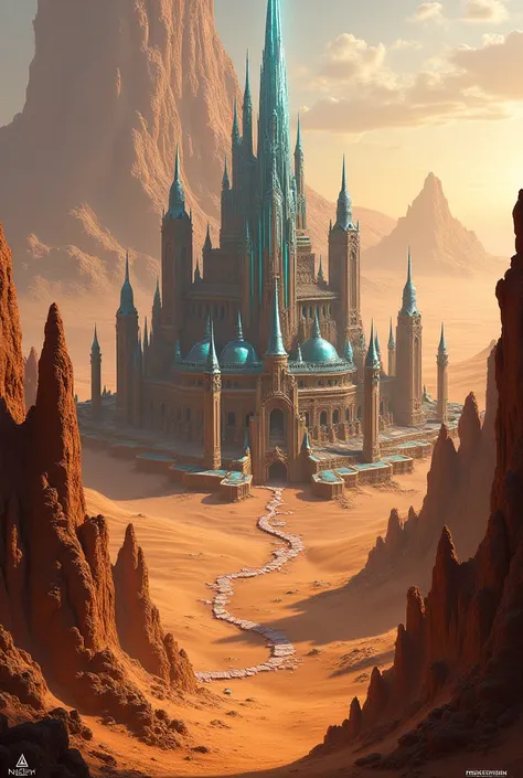 The city of Jinn in the desert is amazing and strange