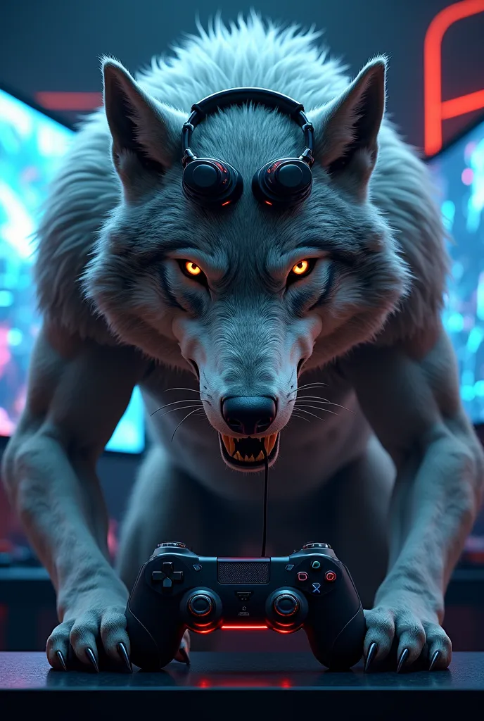 Let it be a gamer wolf