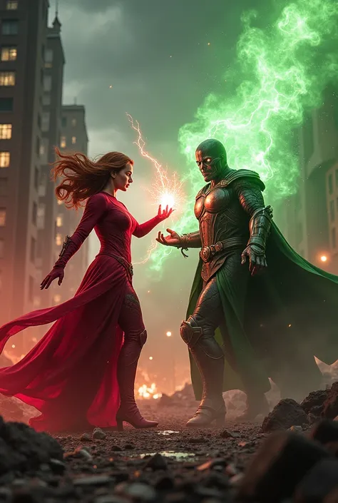 Scarlet Witch vs Doctor Doom