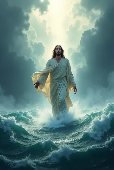 Jesus walking on the sea