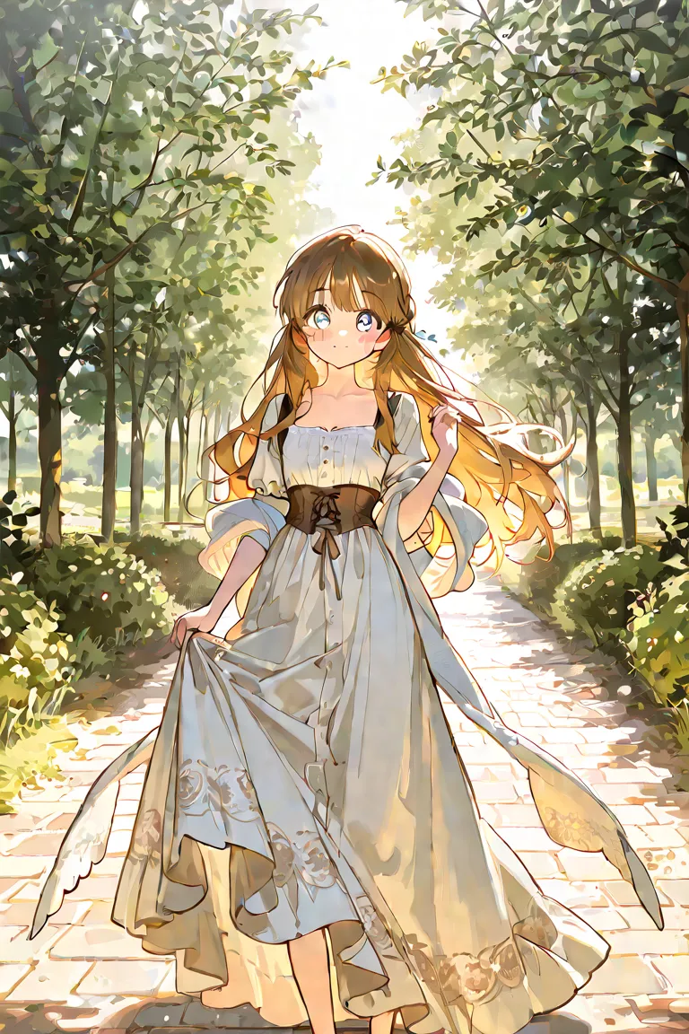 Medieval country girl