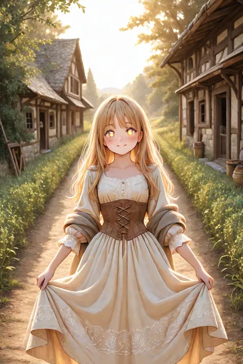 Medieval country girl