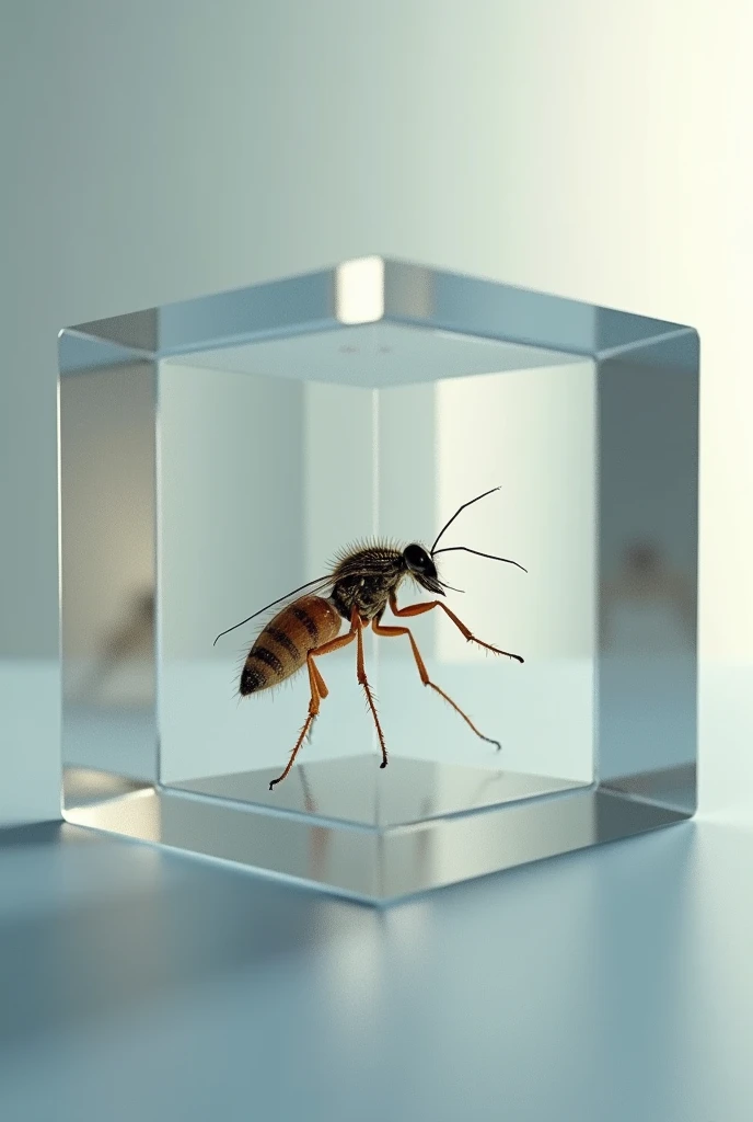 The insect is in a cube, that is like a three-dimensional square. . What do you think would be the shortest path for it?  Using the concept of mathematics