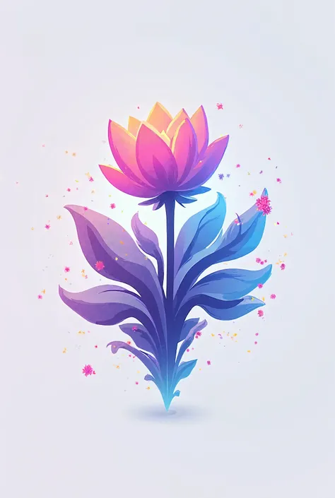 A logo for an game studio named Pixel bloom , if possible add something that blooms like a flower 