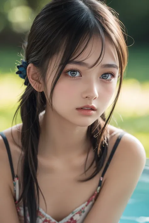 ８ｋ images、 skin textures、 naked girl、Lori Girl 、twin tails、