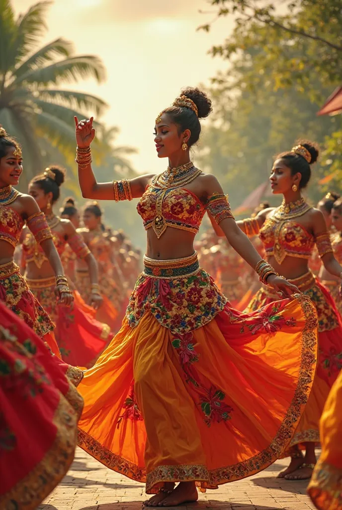 sri lanka dancing girls 