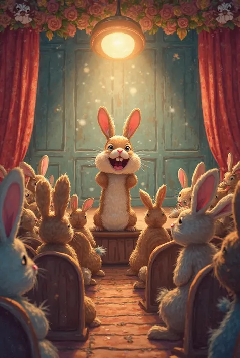 many rabbits are hearing stand up Comedy Show 