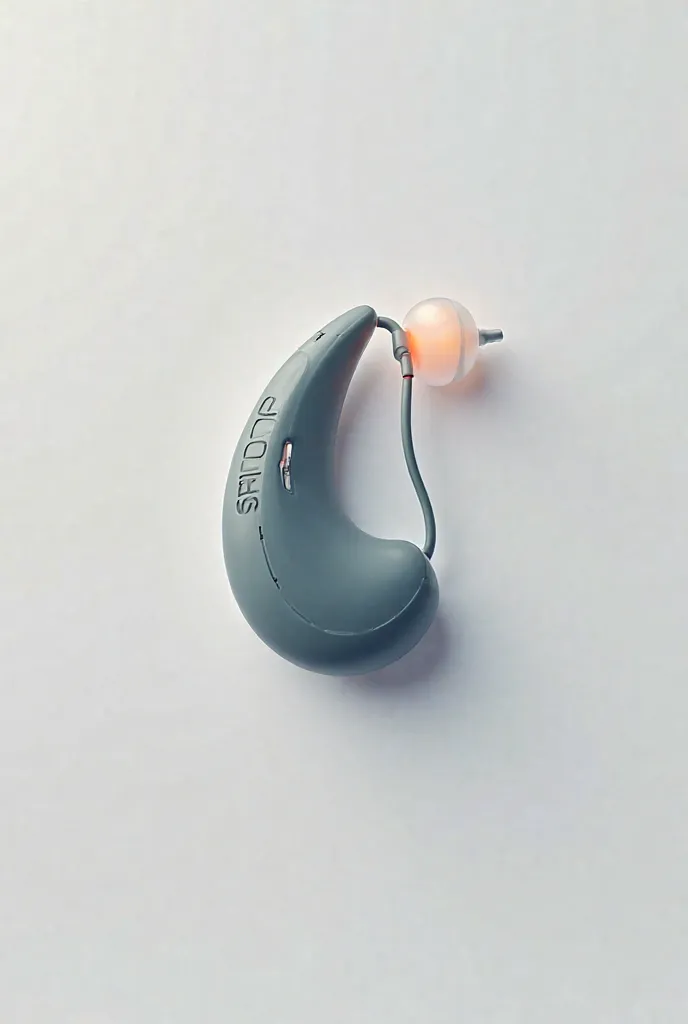 A creative logo for a quality hearing aid brand called Mr Airpods