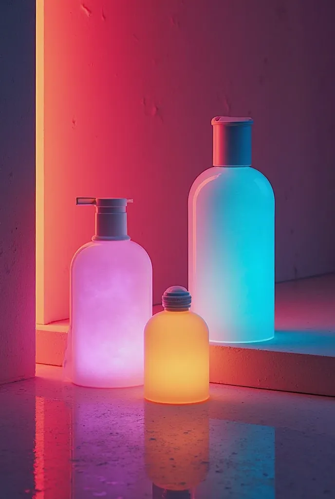 Create illuminating products with different colors with the name Lumea 