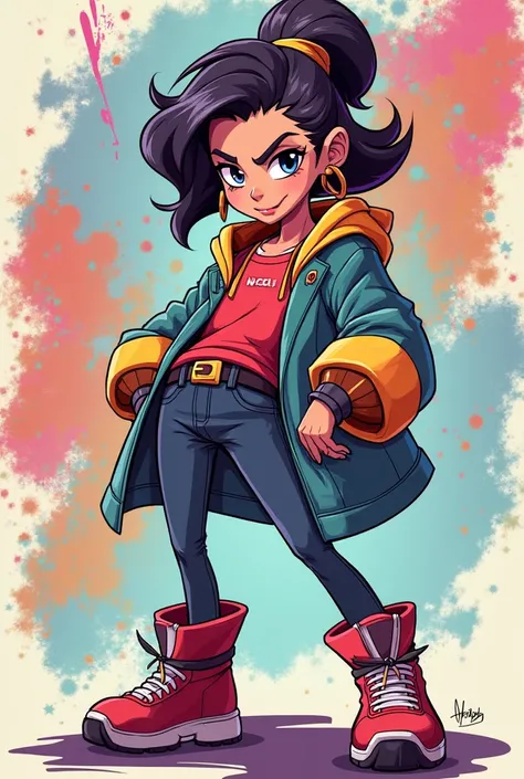  style, Jackie from Brawl Stars 