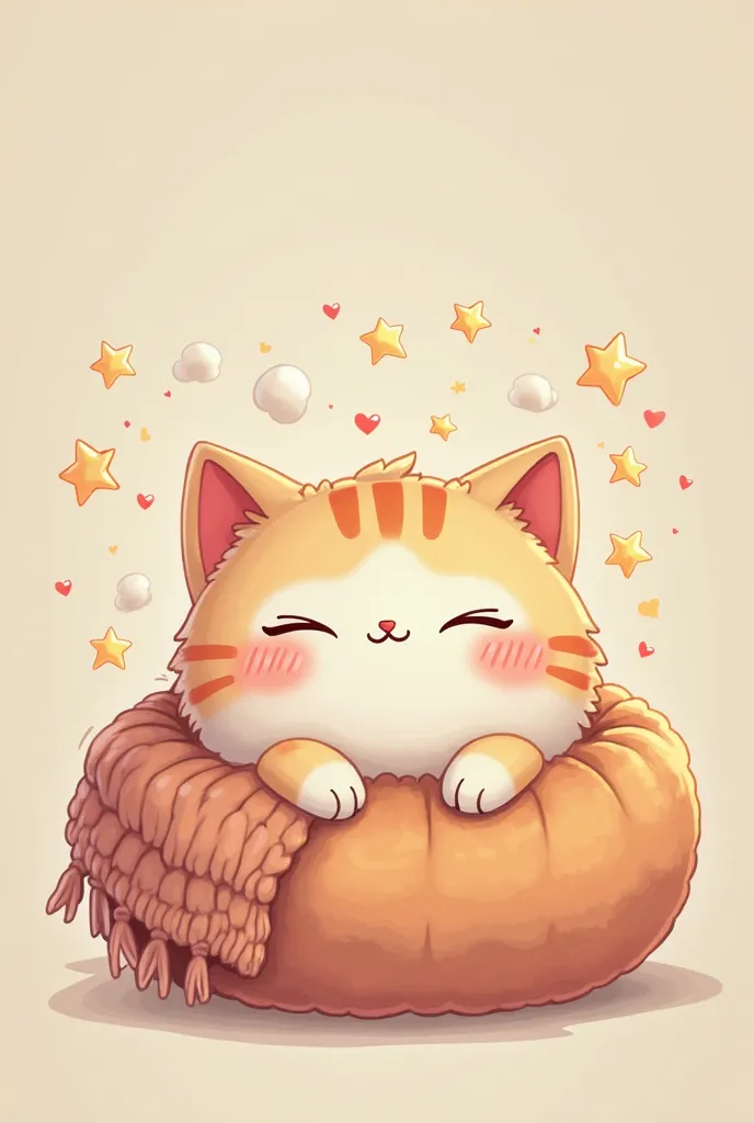 cute sleeping cat funny cartoon for ren 