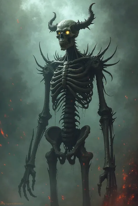 demonic skeleton