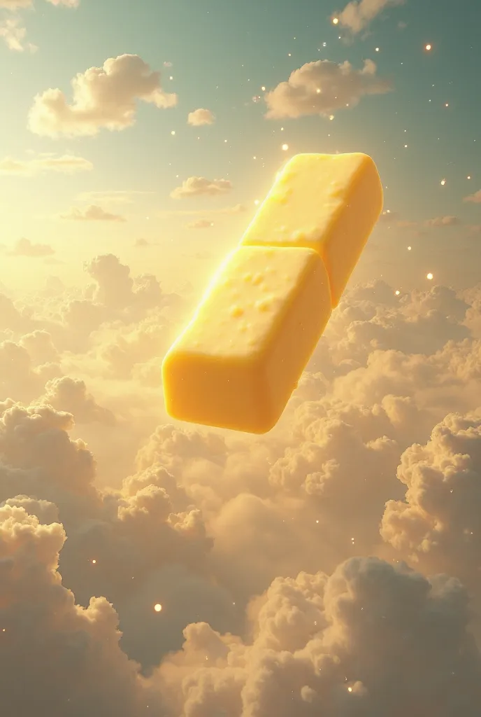 A stick of butter in the sky 