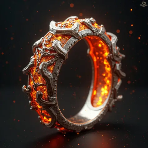 A ring imbued with the power of a dragon, forged from the fusion of a sacred ring and a halberd that holds the might of the Dragon King.