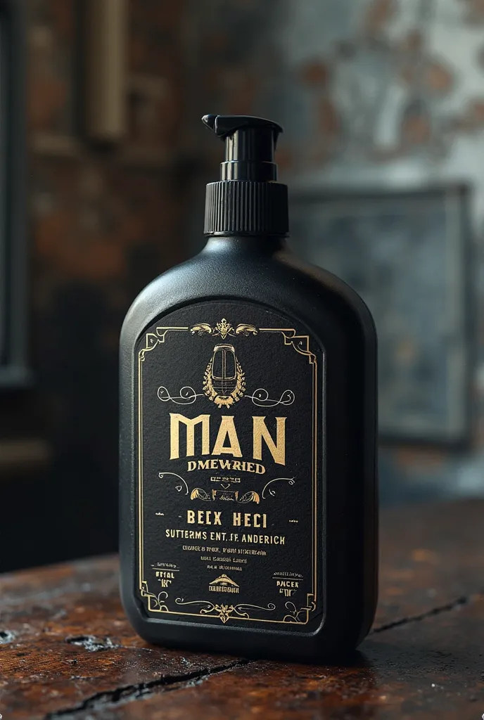 label for a textile flavoring product for men's clothing 