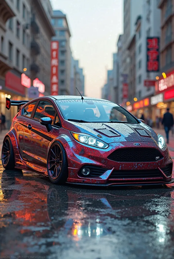 Ford Fiesta with Bory Kit the most beautiful detailed car....