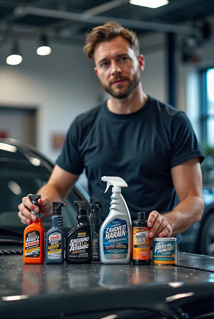 Video for car care products 