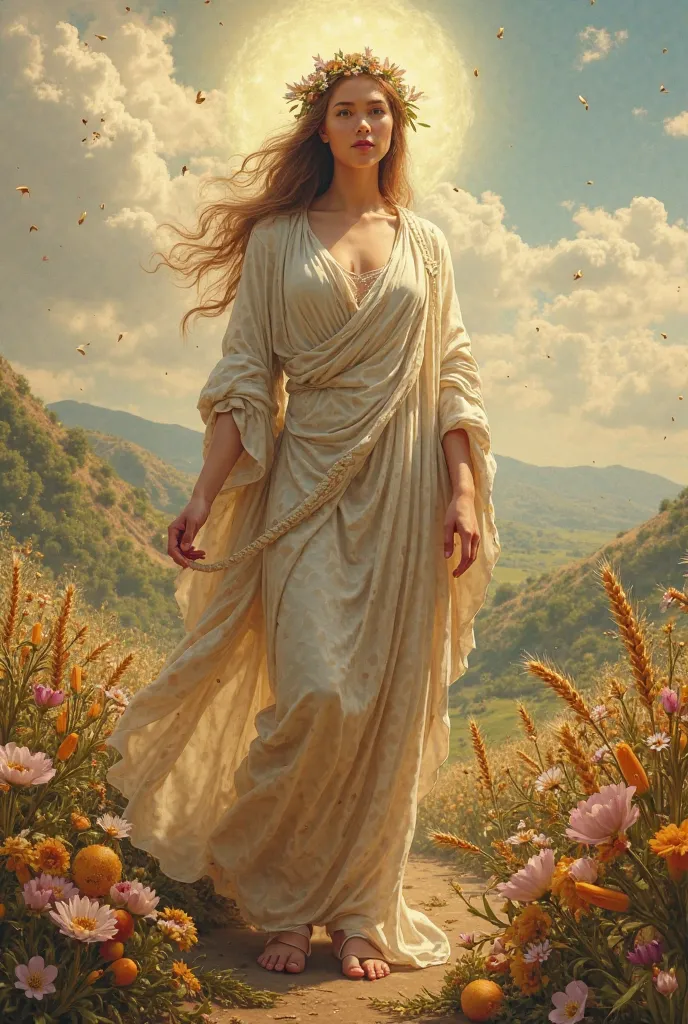 Goddess of fertility Demeter