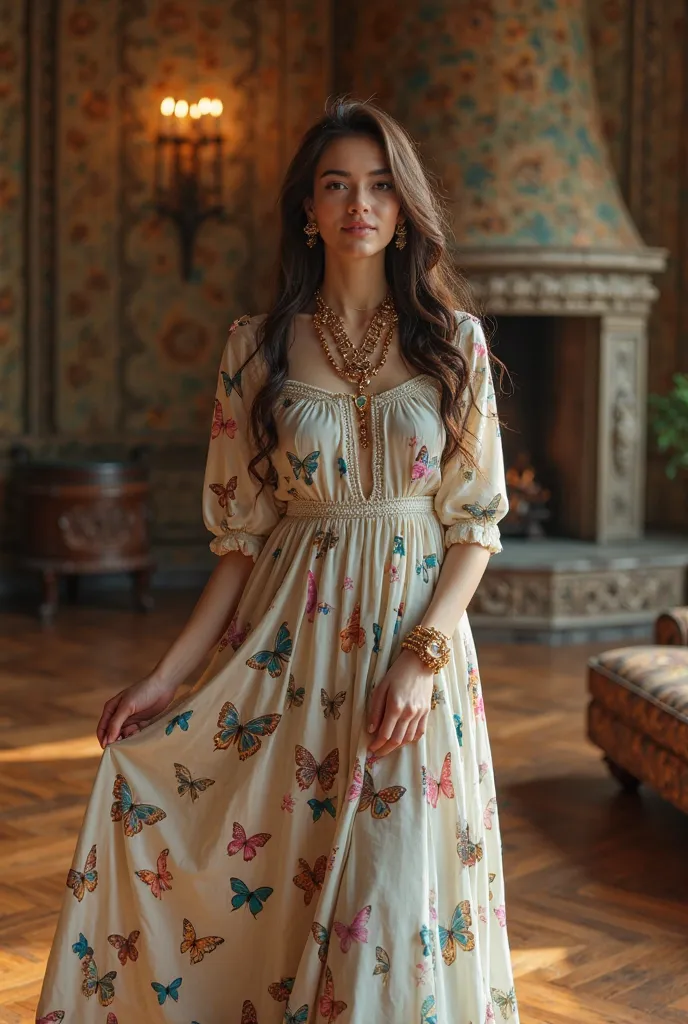 Creates a beautiful professional photograph of high quality super detailed in HD high definition 8k full body,  from head to toe, A cinematic portrait of a tall 20-year-old Swiss girl,  of very white skin stylized , tez blanca, perfect face. Una toma compl...