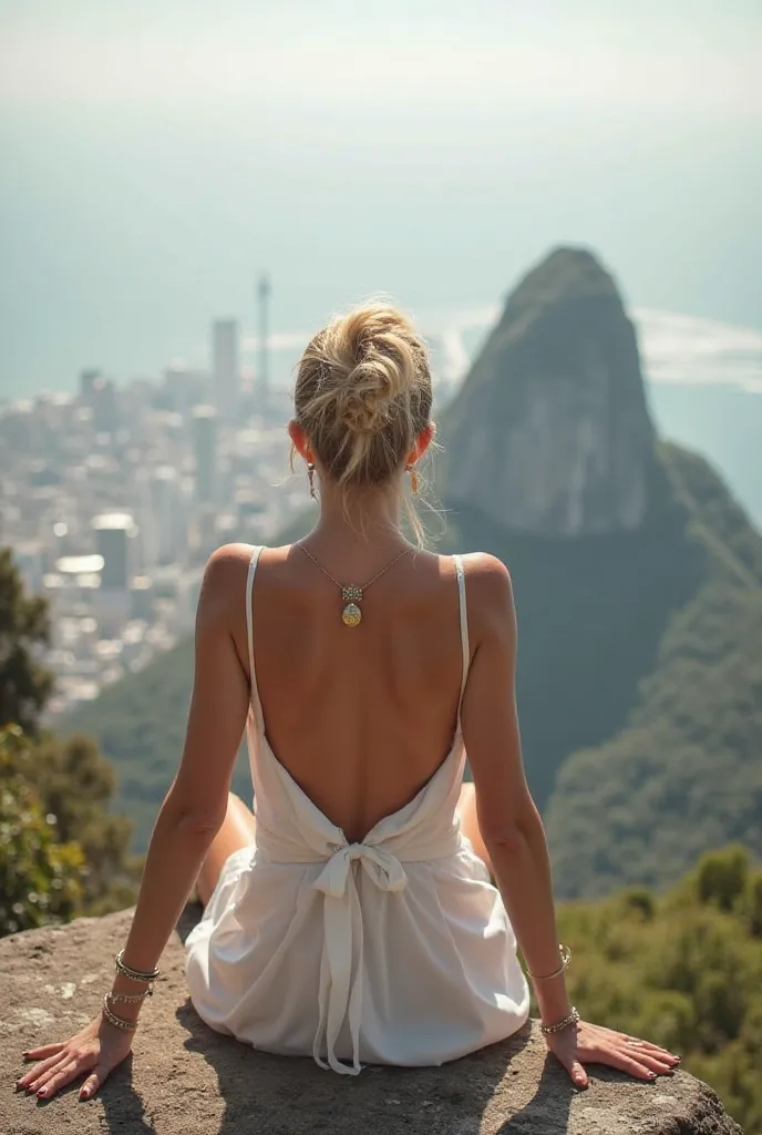 Aqui estão mais detalhes sobre o modelo de conteúdo adulto loira no  Christ the Redeemer:

# Modelo de Conteúdo Adulto Loira no  Christ the Redeemer
*Poses e EXPRESSIONS*
- *Poses:*  standing,  with open arms ,  looking at the city ; sitting, with legs cro...