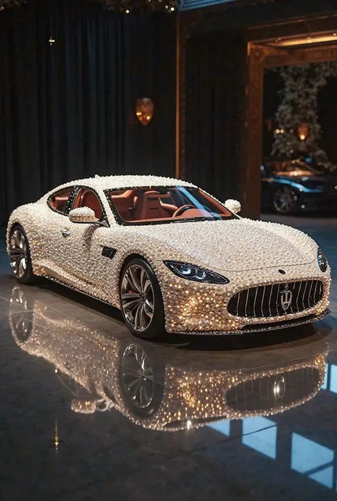 Car made of pearls