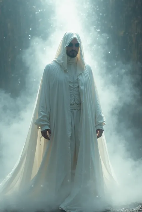 A MAN IN A WHITE CLOAK CANNOT BE SEEN WITH THE CREATOR'S ENERGIES
