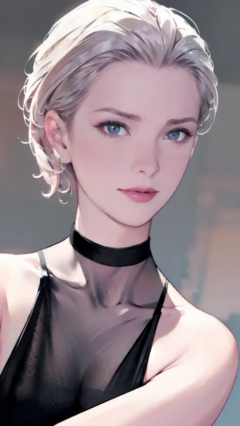 (masterpiece:1.2, Best Quality),8k, wallpaper,((watercolor)),( Grace Kelly ), upper body close-up,Front , short hair, wearing a black dress and drinking a ,perfect eye,detailed face,,sexy expression,