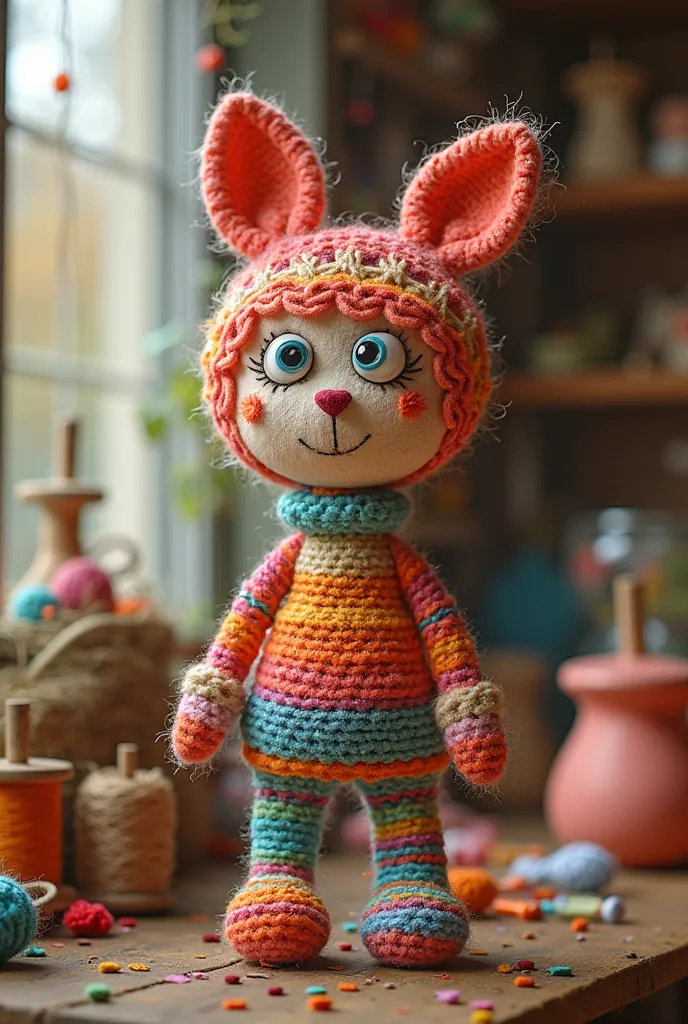 String yarn doll