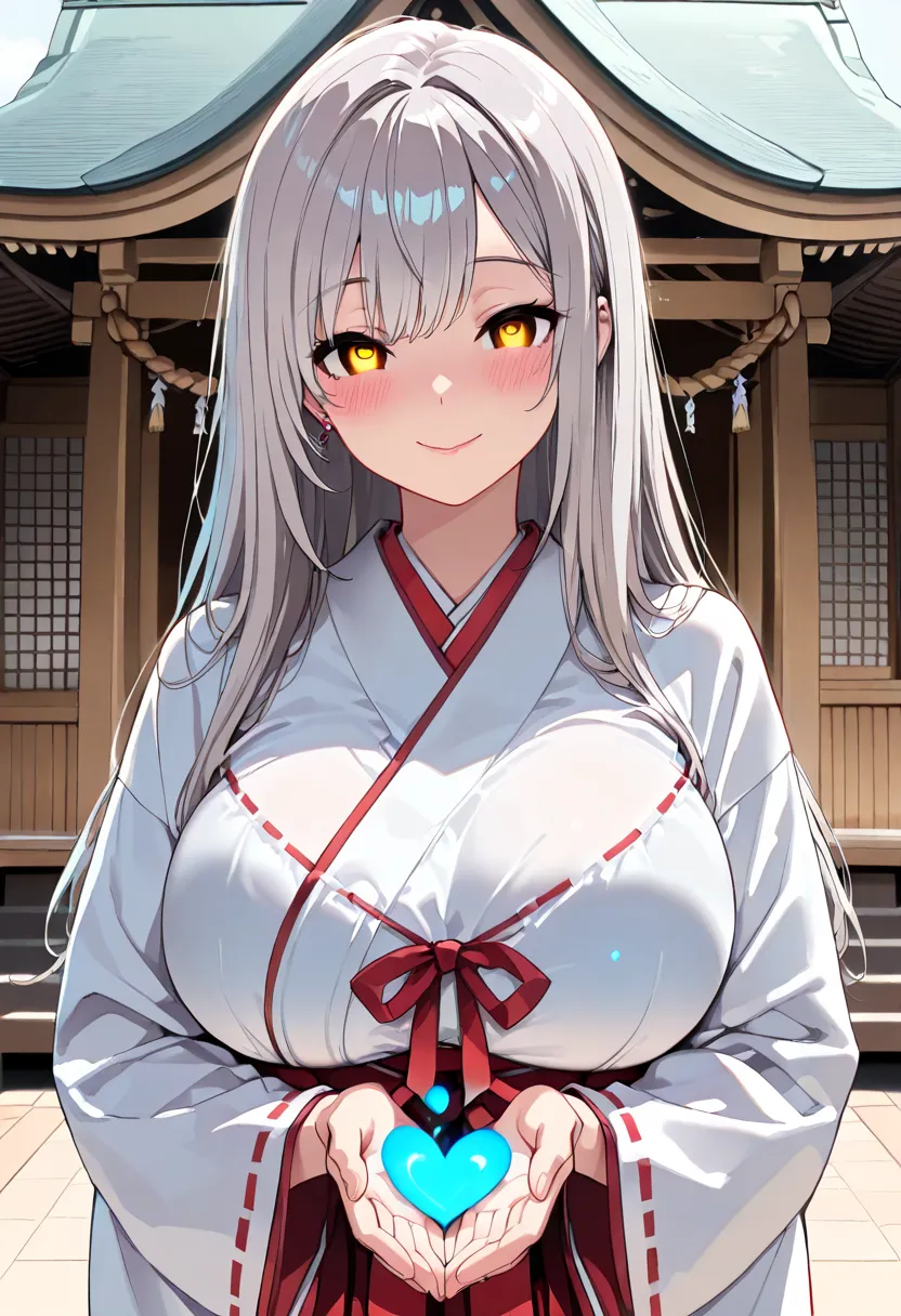 {best quality}, {very aesthetic}, {ultra-detailed}, {best illustration},high contrast,beautiful eyes with great attention to detail, beautiful detailed lips , very detailed face,(shrine maiden costume),(, 8k,  masterpiece:1.3,beautiful girl),Glowing Skin,(...