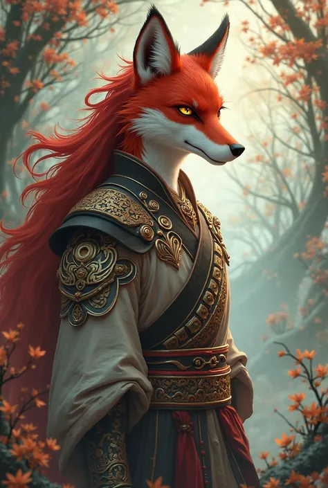 Hombre fox anime