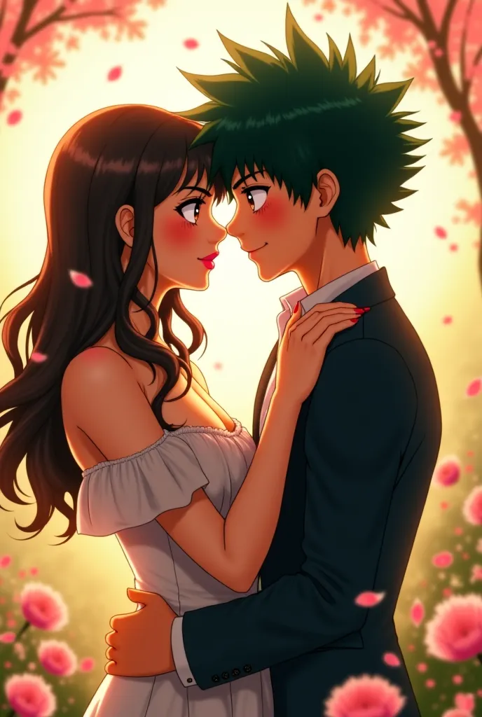 Megan fox kissing deku