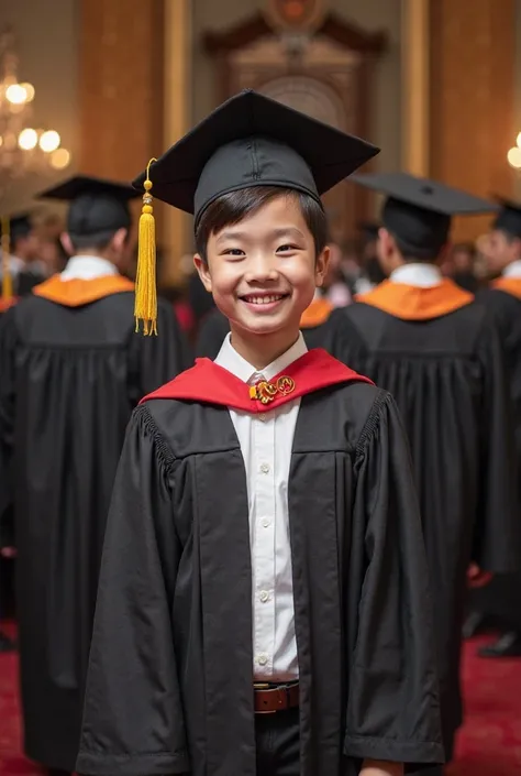 BEST GRADUATION LOOK FOR CHUBBY CHEEKS AND SHORT HAIR