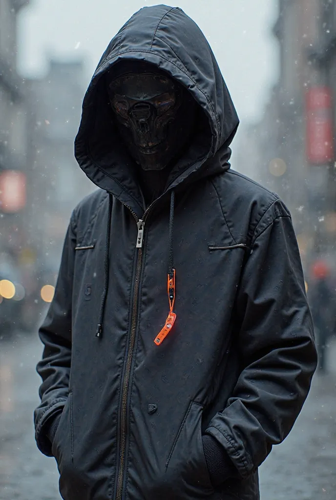 Hoddie that changes color and has heating included 