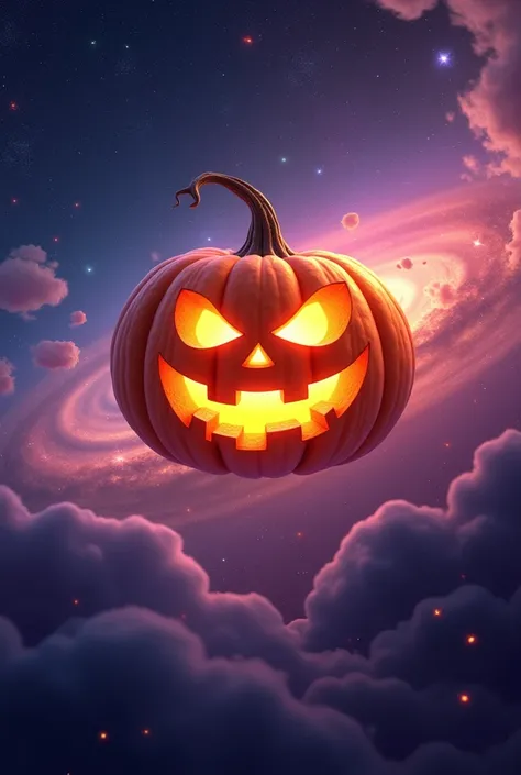 Pumpkin logo in Galaxy