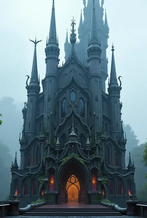 A façade inspired by Maleficent 