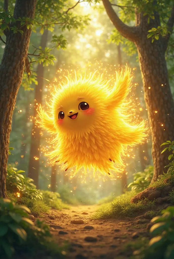 Yellow Günel (sun)** - Cheerful and energetic, is the joy of the forest.