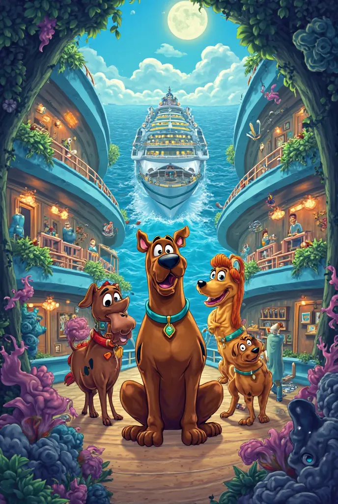 Help create a little Scooby Doo themed cruise