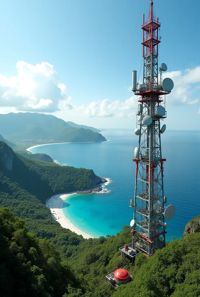 Vodafone RAN network in the islands