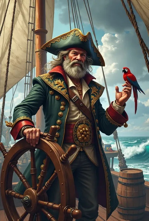 Captain of the crazy pirates