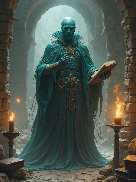 Dungeons and Dragons character Plasmoid wizard man