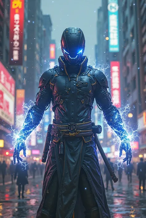 Street samurai, modern, electrokinesis