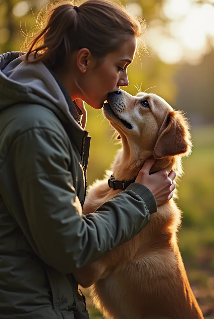 A girl standing cancer who is banged in her mouth by a guy and in the ass by a dog 