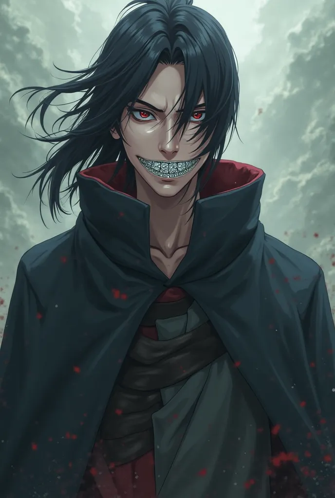 Itachi with diamond grillz 