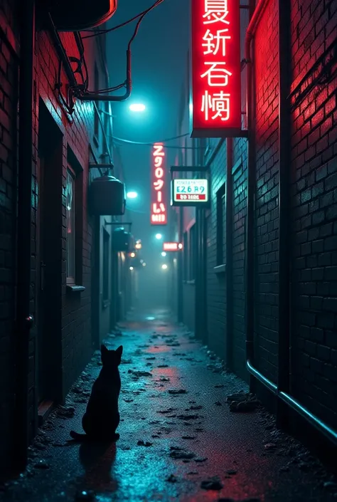 The Alley’s Harsh Reality
Sight: Dim neon lights flicker, casting eerie shadows on damp brick walls.
Sound: Distant honking, footsteps echoing, and the rustle of a rat scurrying nearby.
Touch: The cold, uneven pavement pressing against Whiskers’ tired paws...