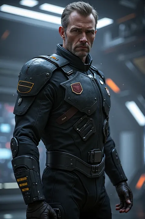 Le commandant shepard de mass effect