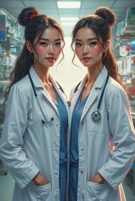 Saga of Gemini dressed as a doctor 